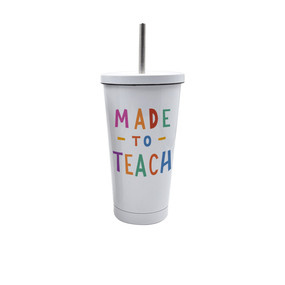 customized tumbler with straw and lid